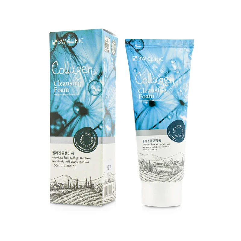 3W Clinic Collagen Foam Cleansing  100ml